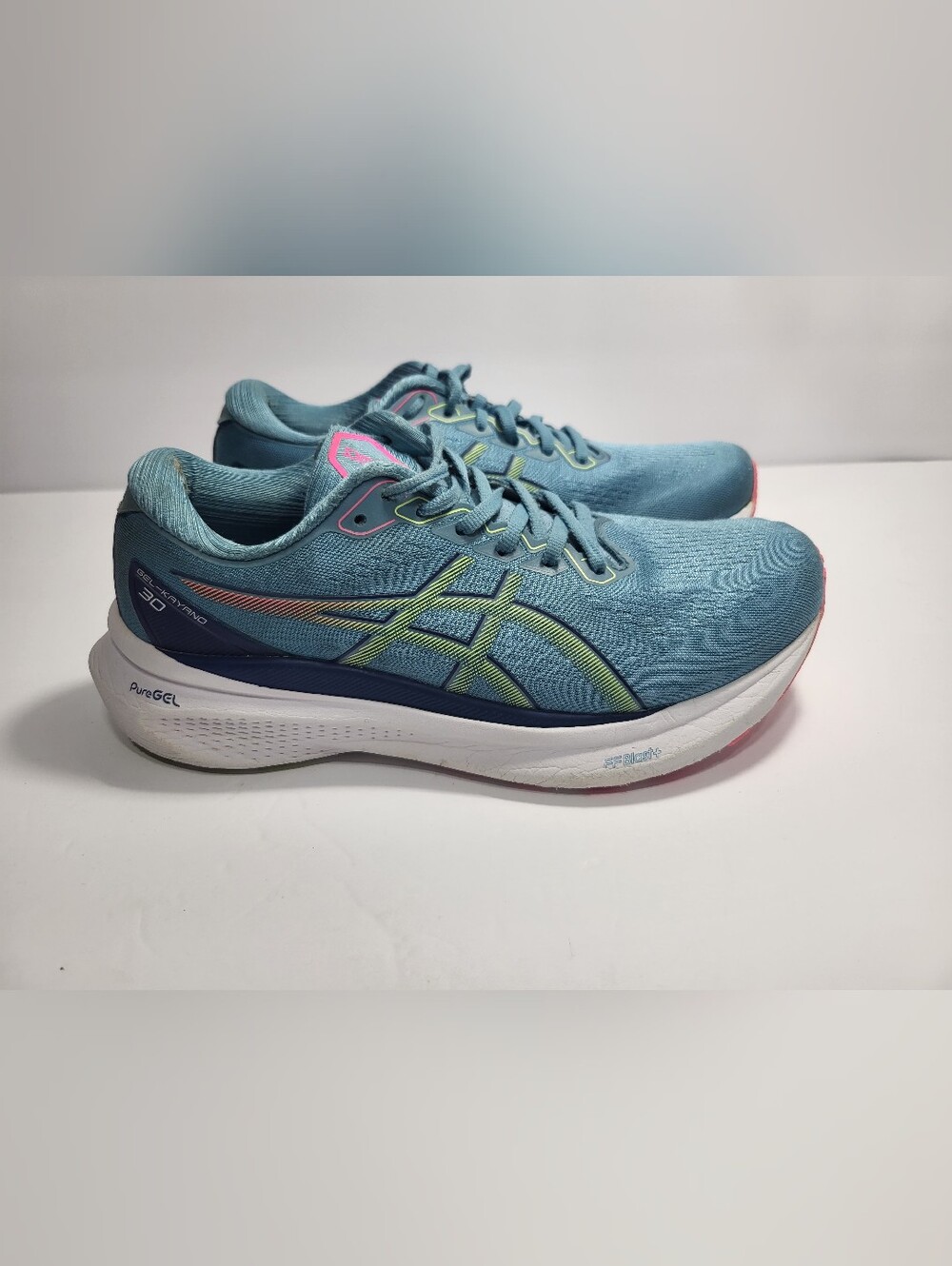 ASICS Gel-Kayano Light Blue Running Sneakers Size 9